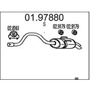 MTS 01.97880 Marmitta