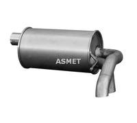 Silenziatore posteriore ASMET 03.097