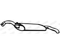 Silenziatore terminale 08349 WALKER per VW GOLF II