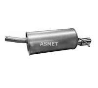 Silenziatore terminale 10.128 ASMET per DACIA DUSTER DUSTER Cassone/SUV