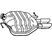 Silenziatore posteriore BOSAL 105-031