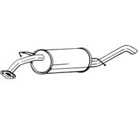 Silenziatore terminale 141-217 BOSAL per DAEWOO CHEVROLET