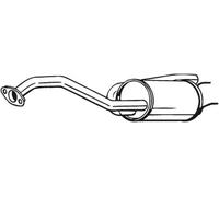 Silenziatore terminale 163-057 BOSAL per HONDA JAZZ III