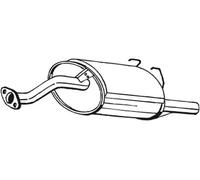 Silenziatore terminale 163-729 BOSAL per HONDA CRX III