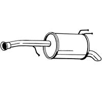 Silenziatore posteriore BOSAL 165-073