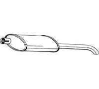 71 CV SILENZIATORE POSTERIORE PER OPEL Astra F T92 1.6i KW 52 CV 71