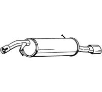 BOSAL 190-197 Marmitta