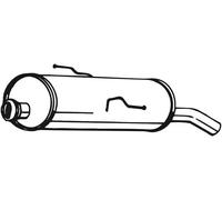 Bosal Silenziatore terminale 190-601 per PEUGEOT 206 Hatchback, 206 CC