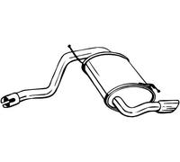 Silenziatore posteriore BOSAL 200-181