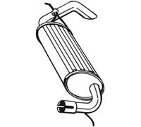 Bosal Silenziatore posteriore 211-395 per Land Rover Freelander I (L314)