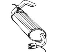 Silenziatore posteriore BOSAL 211-403