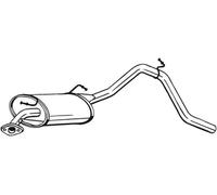 Silenziatore posteriore BOSAL 219-553