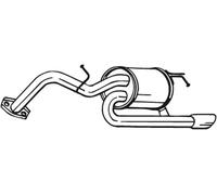 Bosal Silenziatore posteriore 228-185 per Toyota Yaris Hatchback (P9) e Daihatsu Charade