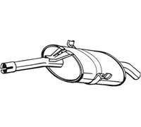BOSAL 228-331 Marmitta