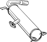 Silenziatore posteriore BOSAL 228-467
