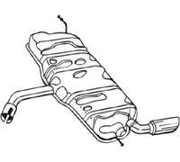 BOSAL 233-127 Marmitta