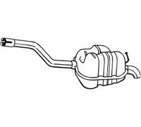 BOSAL 233-161 Marmitta