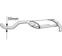 BOSAL 233-399 Marmitta