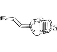 Silenziatore terminale 233-825 BOSAL per SKODA OCTAVIA II Combi OCTAVIA II