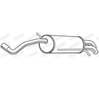 Walker Silenziatore posteriore 23331 per VW Fox (Hatchback 5Z1/5Z3/5Z4)