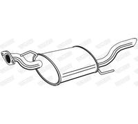 Silenziatore terminale 24176 WALKER per NISSAN JUKE