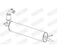 Silenziatore terminale 24305 WALKER per SMART RENAULT