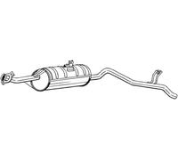 64 CV SILENZIATORE CENTRALE PER SUZUKI SJ 413 Fuorist AP. OS 1.3 KW 47 CV 64
