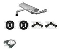 Silenziatore terminale ASMET per AUDI A3 Hatchback, Sportback 1.6, 85 kW 08/03-