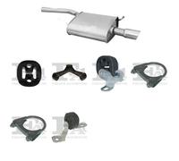 Silenziatore terminale ASMET per AUDI A4 Combi, Sedan, B6 2.0, 96 KW , AUDI A4