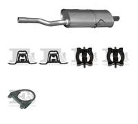 Silenziatore terminale ASMET per BMW 316i Sedan, Combi, E46 1.8, 85 KW , BMW