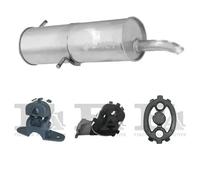 Silenziatore terminale ASMET per CITROEN C4 Hatchback, Coupe 1.6, 80 KW 11/04 -