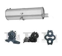 Silenziatore terminale ASMET per CITROEN C4 Hatchback, Coupe 2.0, 100 KW 11/04