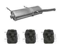 Silenziatore terminale ASMET per CITROEN Xsara Combi 1.4, 55 KW , CITROEN Xsara