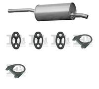 Silenziatore terminale ASMET per DACIA Logan Combi MCV 1.4, 55 KW 02/07 -,