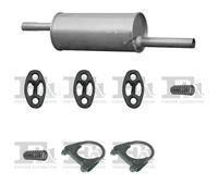 Silenziatore terminale ASMET per DACIA Logan Sedan 1.4, 55 KW 09/04 -, DACIA