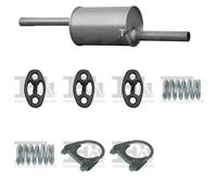 Silenziatore terminale ASMET per DACIA Logan Sedan 1.5, 50 KW 1.5, 63 KW 1.5,