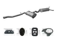 Silenziatore terminale ASMET per FIAT Brava Hatchback 1.4, 55 KW 1.4, 59 KW