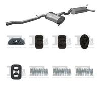 Silenziatore terminale ASMET per FIAT Brava Hatchback 1.9, 48 KW , FIAT Bravo