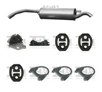Silenziatore terminale ASMET per FIAT Stilo Combi 1.9, 59 KW