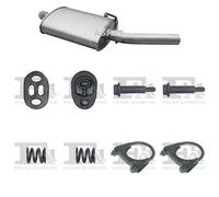 Silenziatore terminale ASMET per FORD Escort Combi 1.4, 54 KW , FORD Orion