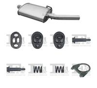 Silenziatore terminale ASMET per FORD Escort Combi 1.6, 66 KW /86 - 08/90, FORD