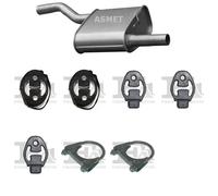 Silenziatore terminale ASMET per FORD Focus I Sedan 1.6, 74 KW