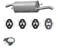 Silenziatore terminale ASMET per FORD Fusion MPV 1.4, 50 KW 08/02 -12/12
