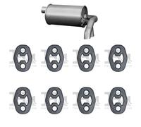 Silenziatore terminale ASMET per FORD Galaxy MPV 1.9, 81 KW