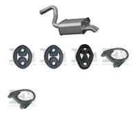 Silenziatore terminale ASMET per FORD Mondeo III Combi 2.0, 66 KW2.0, 85 KW