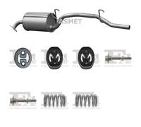 Silenziatore terminale ASMET per HONDA HR-V Off-Road 1.6, 77 KW1.6, 91 KW -