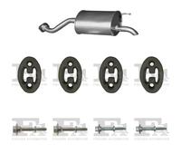 Silenziatore terminale ASMET per HONDA Jazz II Hatchback 1.2, 57 KW , HONDA II