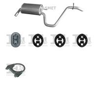 Silenziatore terminale ASMET per KIA Ceed Hatchback 1.6, 66 KW1.6, 85 KW 12/06