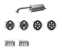 Silenziatore terminale ASMET per MAZDA 323F VI Hatchback 1.6, 72 KW