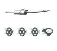 Silenziatore terminale ASMET per MERCEDES A160 W168 1.7, 44 KW 1.7, 55 KW ,